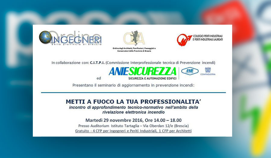 Rivelazione elettronica incendio